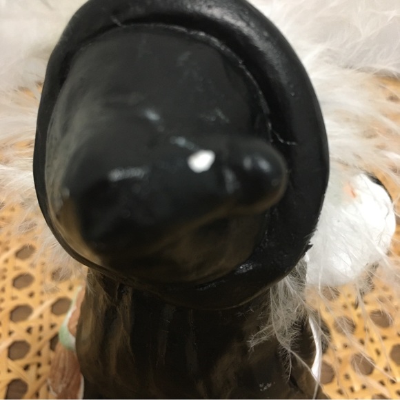 1994 Kristin Cast Art Halloween Witch Figurine Pumpkin Broom - Picture 6 of 11